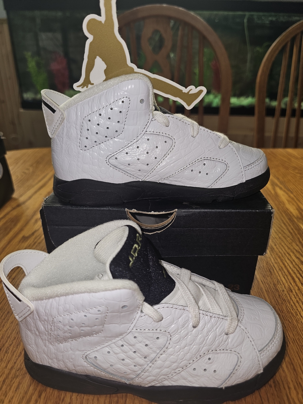 Air Jordan 6 Retro "Alligator" sneakers - RARE FIND NEW Size 10C